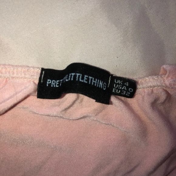 PLT Pink Crop Top Bralette Cami - Picture 3 of 4